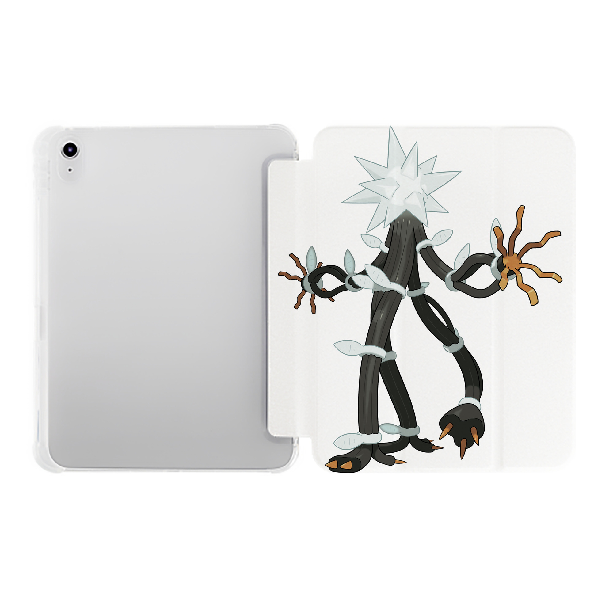 （画像用） ポケットモンスター Pokémon IPad ケース ペン収納付き 三つ折りスタンド PUレザー×シリコン 対応機種9.5/10.5/10.9インチ